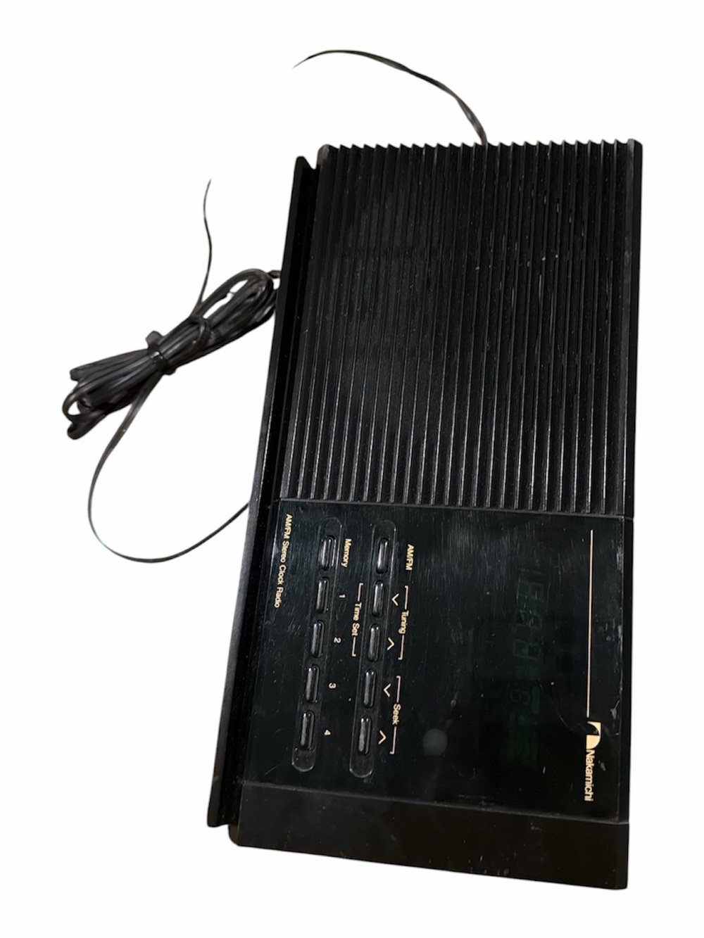 Vintage 1980 Nakamichi Clock Radio